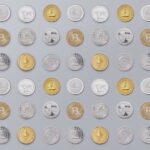 A modern cryptocurrency exchange interface showcasing trading options and digital assets on a sleek computer screen.
