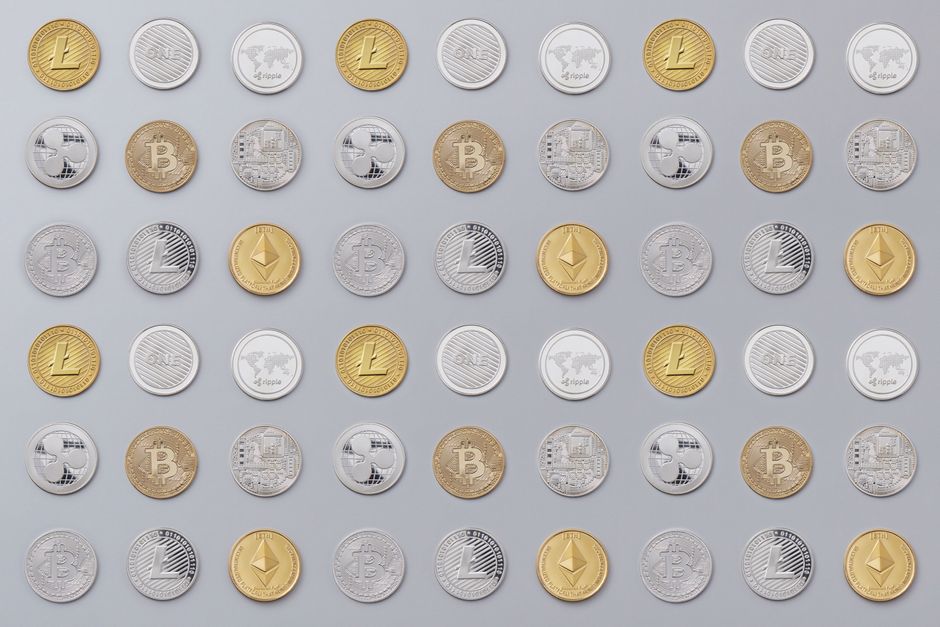 A modern cryptocurrency exchange interface showcasing trading options and digital assets on a sleek computer screen.